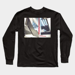 Architect Zaha Hadid in Rome - Maxxi Museum Long Sleeve T-Shirt